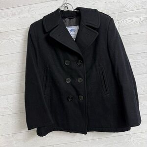DSCP Quarterdeck class Collection Navy Women’s Navy Blue Pea Coat. Size 12S
